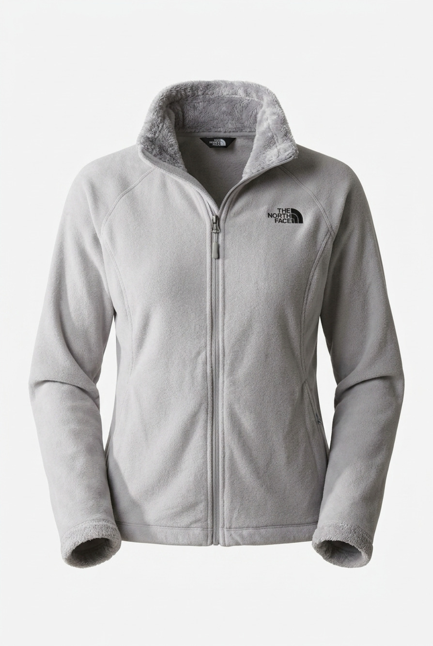 The North Face Women's Osito 2 Fleece Jacket Lunar Ice Grey Size M